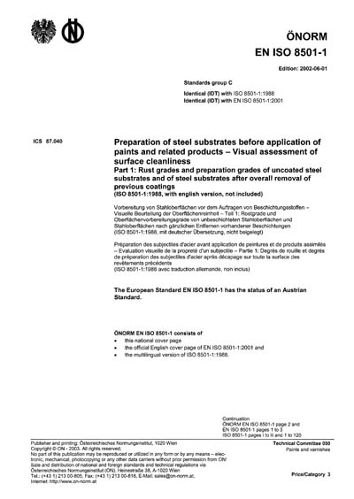 Iso 8501 3 Preparation Grades Of Welds Cut Edges And Other 52 Off 3113